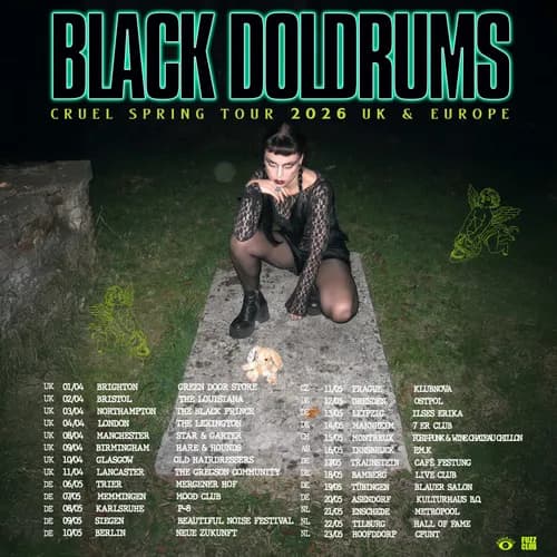 Event image Black Doldrums (UK) + How Yes No (HR) | Praha | Klubovna