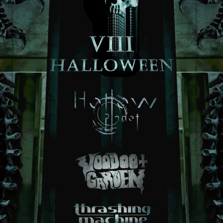 Obrázek události Halloween: Thrashing Machine + Voodoo Garden + Hollow Planet