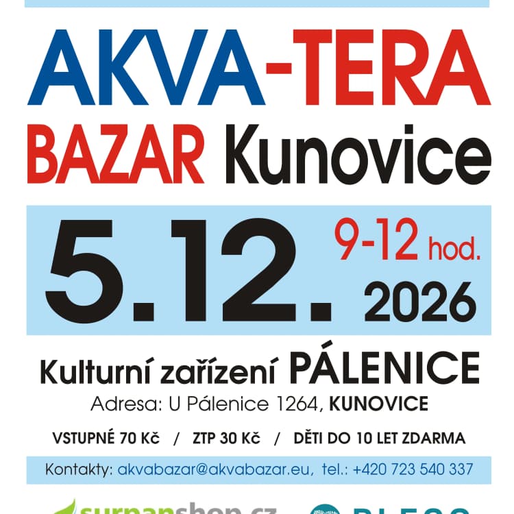 Event image Slovácký Akva Tera Bazar Kunovice