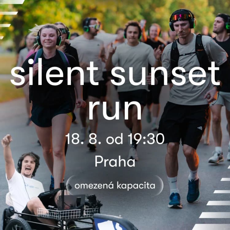 Event image Silent Sunset Run | Prague