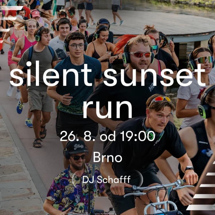 Event image Silent Sunset Run | Brno
