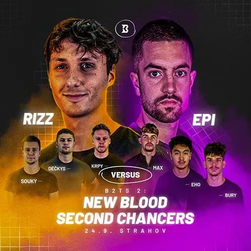 Event image B2TS 2: NEW BLOOD vs. SECOND CHANCERS