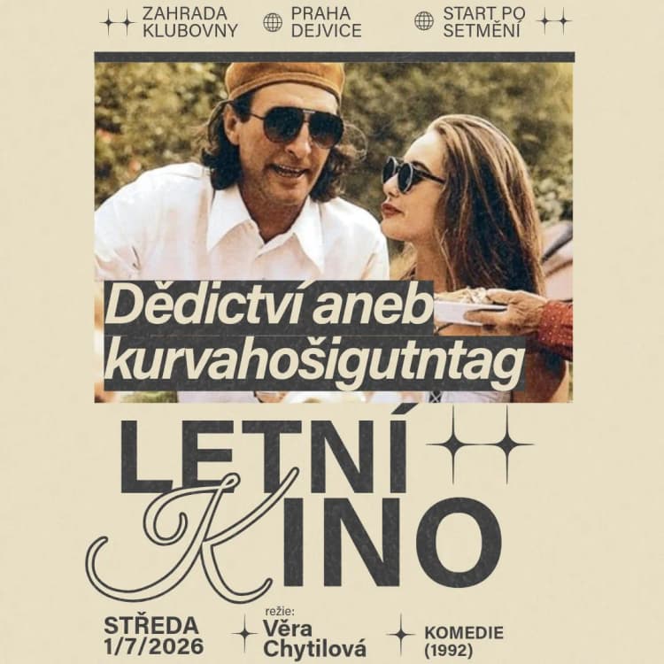 Event image Letní kino | Dědictví aneb Kurvahošigutntág