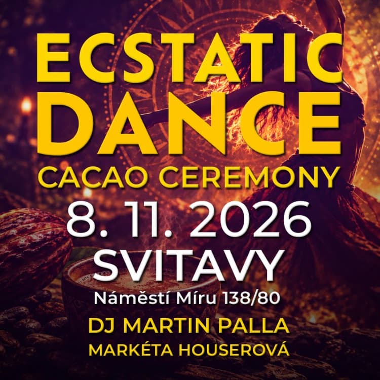 Event image ECSTATIC DANCE 08. 11. 2026 SVITAVY