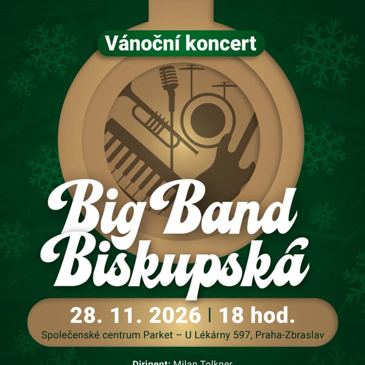 Event image Vánoční koncert Big Bandu Biskupská