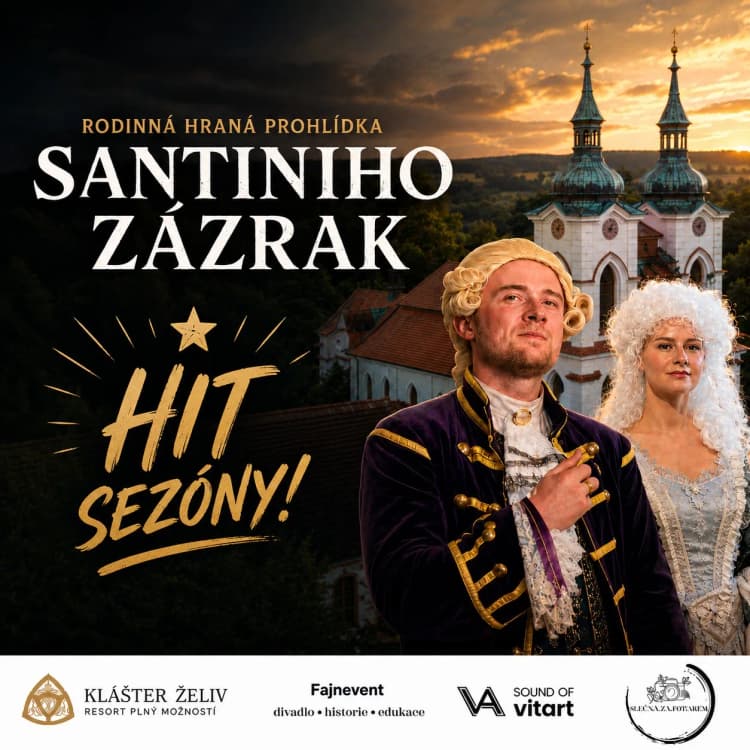Event image Santiniho zázrak – hraná prohlídka v Klášteře Želiv (Copy) (Copy) (Copy)