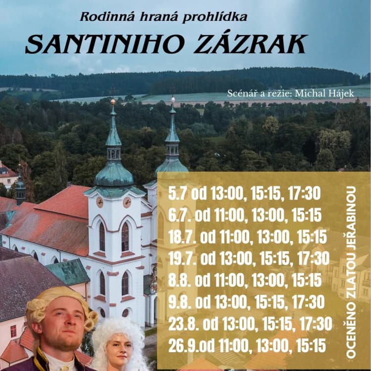 Event image Santiniho zázrak – hraná prohlídka v Klášteře Želiv (Copy) (Copy) (Copy)
