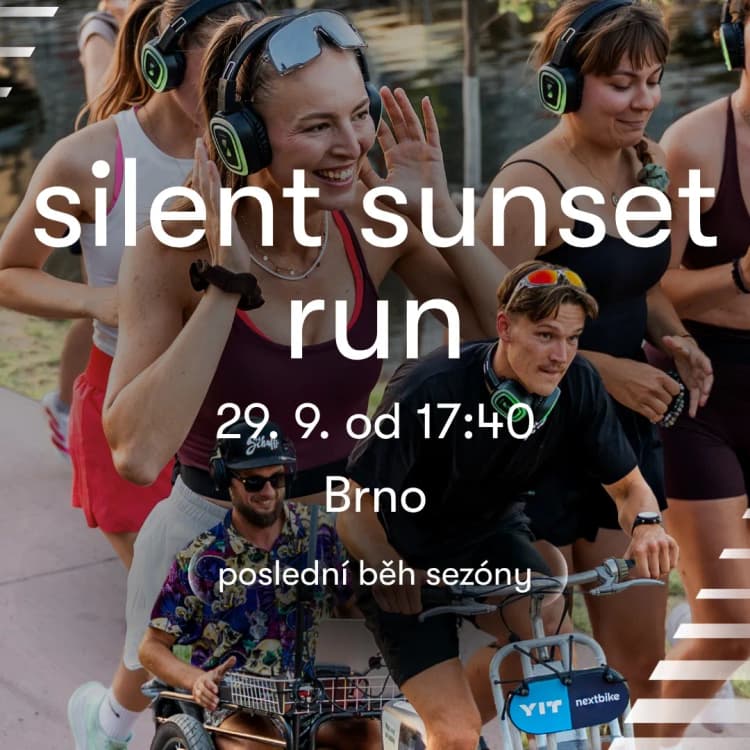 Event image Silent Sunset Run | Brno